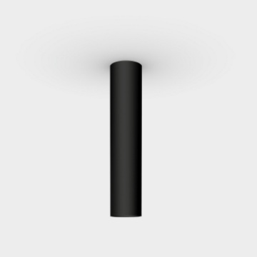 Immagine di Plafoniera Cilindro 30 cm Nero Zoom Nero GU10 cm ACB