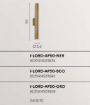Immagine di Applique Cilindro Rigato 50 cm Luce Biemissione Fan Europe