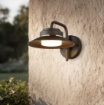 Immagine di Applique Lanterna Ruggine Da Esterno IP44 Led Gx53 Atrato Trio