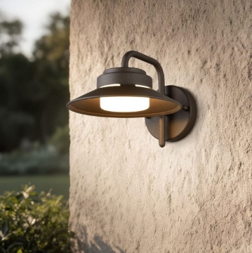 Immagine di Applique Lanterna Ruggine Da Esterno IP44 Led Gx53 Atrato Trio