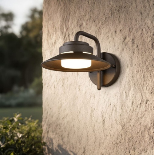 Immagine di Applique Lanterna Ruggine Da Esterno IP44 Led Gx53 Atrato Trio