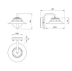 Immagine di Applique Esterno Lanterna Antracite IP44 Led Gx53 Atrato Trio