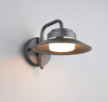 Immagine di Applique Esterno Lanterna Antracite IP44 Led Gx53 Atrato Trio
