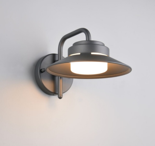 Immagine di Applique Esterno Lanterna Antracite IP44 Led Gx53 Atrato Trio