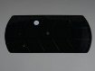 Immagine di Applique Per Esterno Rettangolare Cumana Nero IP65 Trio 1xE27