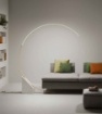 Immagine di Piantana Rune Ondaluce Lampada Ad Arco Led 35w 3000k Dimmerabile