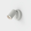 Immagine di Faretto Bianco Orientabile Da Parete Led GU10 Gina con Switch ACB