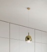 Immagine di Lampadario Vetro Soffiato Ovale Colorato Per Isola Cucina Thelma Ondaluce