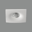 Immagine di Faretto Quadrato Per Controsoffitto Doro Bianco 98mm ACB