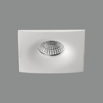 Immagine di Faretto Quadrato Per Controsoffitto Doro Bianco 98mm ACB