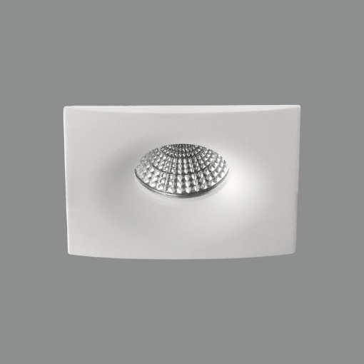 Immagine di Faretto Quadrato Per Controsoffitto Doro Bianco 98mm ACB