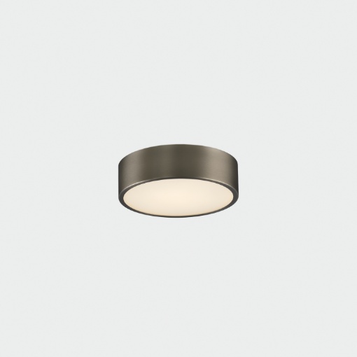 Immagine di Plafoniera Tonda Nichel Dins 16 cm Led 10w CCT IP44 ACB