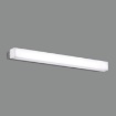 Immagine di Applique Led Rettangolare Da Bagno 59 cm Box Silver IP44 ACB