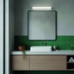 Immagine di Applique Led Rettangolare Da Bagno 59 cm Box Silver IP44 ACB