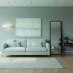 Immagine di Applique Curva Gesso Bianco 51 cm Alba 2xE14 Luce Sopra E Sotto ACB