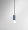 Immagine di Sospensione Pendente Ceramica Blu Idea Perenz 1xE27