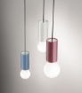 Immagine di Sospensione Cilindro Ceramica Bianca Idea Perenz 1xE27