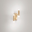Immagine di Applique Moderna Candles Cilindri Oro Led 3000k Perenz