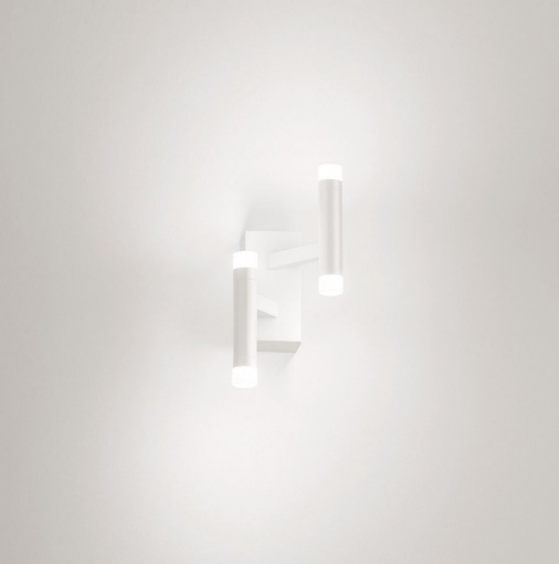 Immagine di Applique Cilindri Bianchi Led 3000k Candles Perenz