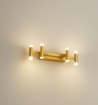 Immagine di Applique Dorata Candles Cilindri Biemissione Led 24w 3000k Perenz