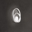 Immagine di Applique Design Curvo Led CCT 28w Ritmo Bianco Perenz