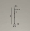 Immagine di Piantana Bianca Luce Orientabile Led CCT Dimmer Ultima Perenz