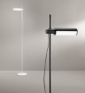 Immagine di Piantana Bianca Luce Orientabile Led CCT Dimmer Ultima Perenz