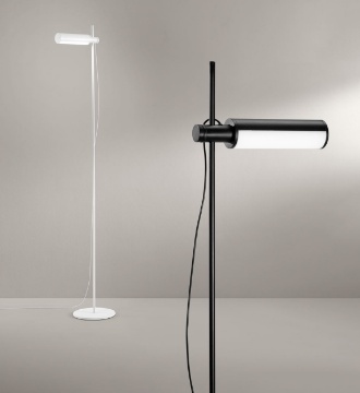 Immagine di Piantana Bianca Luce Orientabile Led CCT Dimmer Ultima Perenz