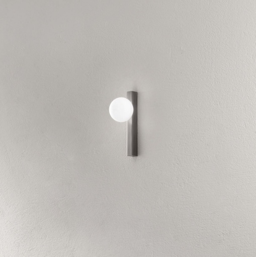 Immagine di Applique Camera da Letto Bacchetta Con Sfera Vetro Snooky Perenz