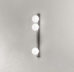 Immagine di Lampada Lineare da Soffitto Con Sfere Vetro Bianco Snooky Perenz