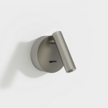 Immagine di Faretto Da Parete Nichel Orientabile Led 3000k Atria Mini ACB