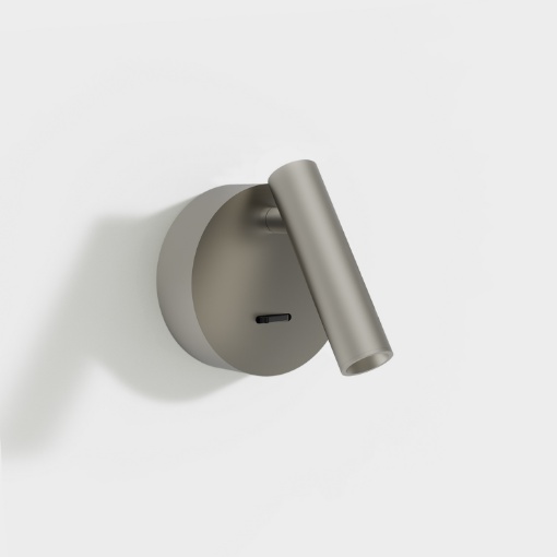 Immagine di Faretto Da Parete Nichel Orientabile Led 3000k Atria Mini ACB
