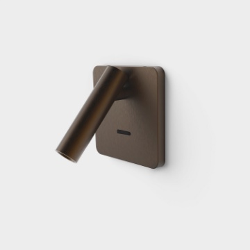 Immagine di Faretto Incasso Parete Led 3000k Orientabile Atria Mini Bronzo ACB