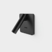 Immagine di Lampada Compatta da Incasso Con Luce Led Orientabile Atria Nero ACB