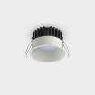 Immagine di Faretto Da Incasso Tech Bianco IP65 Tondo 10cm Led 11w CCT ACB