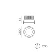 Immagine di Faretto Incasso Tech Nero IP65 Tondo 10cm Led 11w CCT ACB
