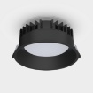 Immagine di Incasso Led Rotondo Tech 210mm Nero CCT 3000k 4000k IP65 ACB