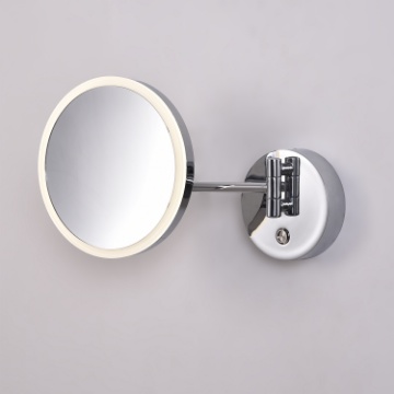 Immagine di Applique da Bagno Con Specchio Orientabile Cromo Led CCT IP44 Boan ACB