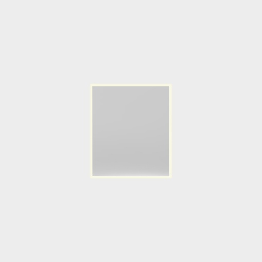 Immagine di Specchio Squadrato Bagno 60x70 Retroilluminazione Led Estela ACB IP44