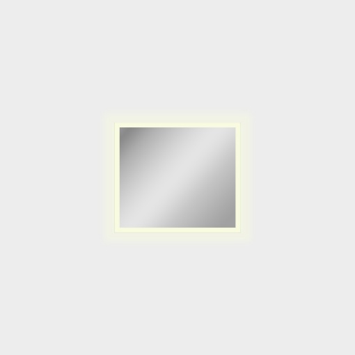 Immagine di Specchio Rettangolare Cornice Luminosa Led 3000k Amanzi 70x80 ACB