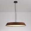 Immagine di Lampadario Legno Noce Da Tavolo Led CCT 2700K 3000K Cora ACB