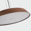 Immagine di Lampadario Legno Noce Da Tavolo Led CCT 2700K 3000K Cora ACB