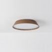 Immagine di Plafoniera Rotonda Legno Noce 42cm Led CCT Cora ACB