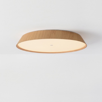 Immagine di Plafoniera in Legno Cora 61 cm Led 50w CCT 2700K 3000K ACB