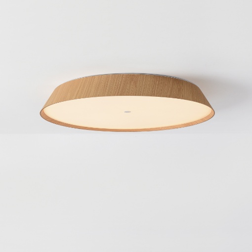 Immagine di Plafoniera in Legno Cora 61 cm Led 50w CCT 2700K 3000K ACB