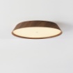 Immagine di Plafoniera in Legno Noce Cora 61 cm Led 50w CCT ACB