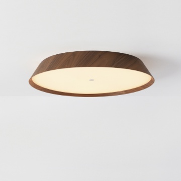 Immagine di Plafoniera in Legno Noce Cora 61 cm Led 50w CCT ACB