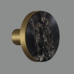 Immagine di Applique Oro Disco Marmo Luce Indiretta Led Chamaleon ACB IP54