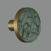Immagine di Applique Oro Disco Marmo Luce Indiretta Led Chamaleon ACB IP54