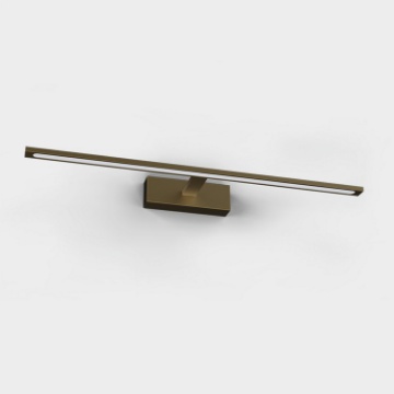 Immagine di Applique Lineare Ottone da Specchio Menorca 70cm Led 17w CCT ACB IP44